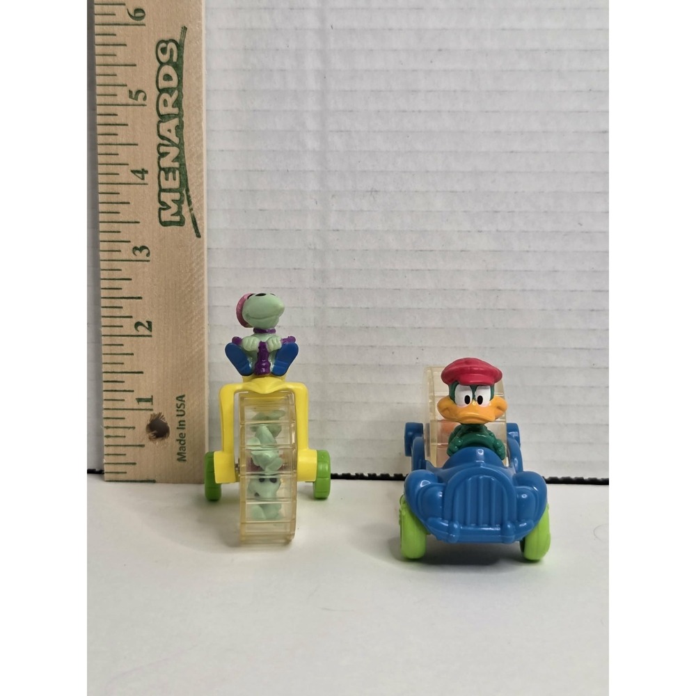 Vintage Gogo Wackston the Dodo tinytoons and Plucky Duck -‎ McDonald's toys 1992